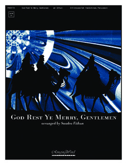 God Rest Ye Merry Gentlemen