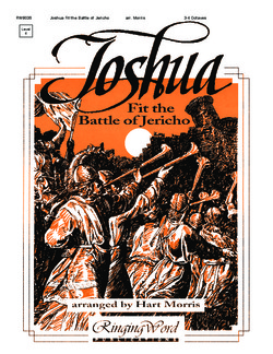 Joshua Fit the Battle of Jericho