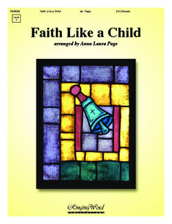 Faith Like a Child