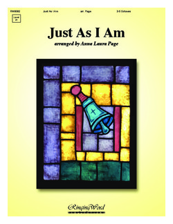 Just As I Am