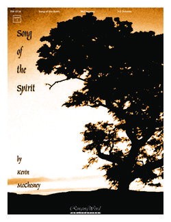 Song of the Spirit